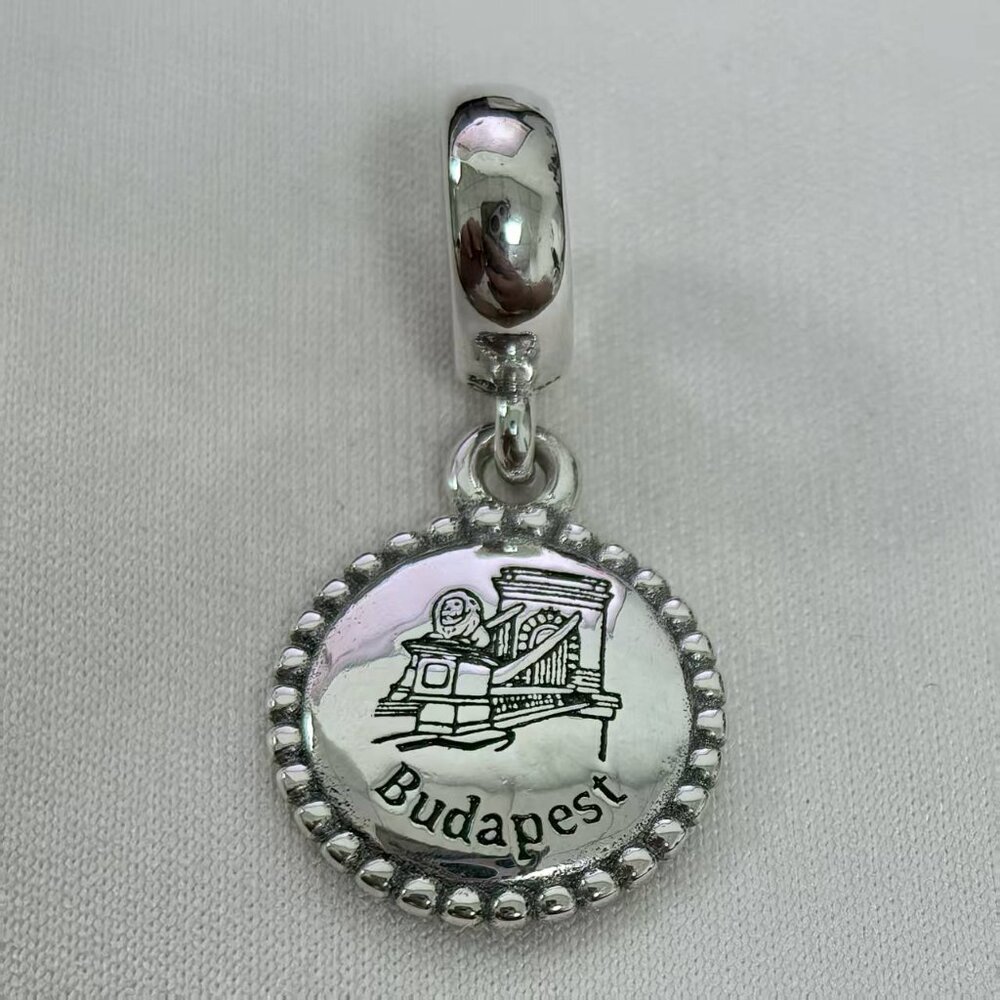 Pandora Budapest Exclusive Charm Pendant, S925 Silver Jewelry